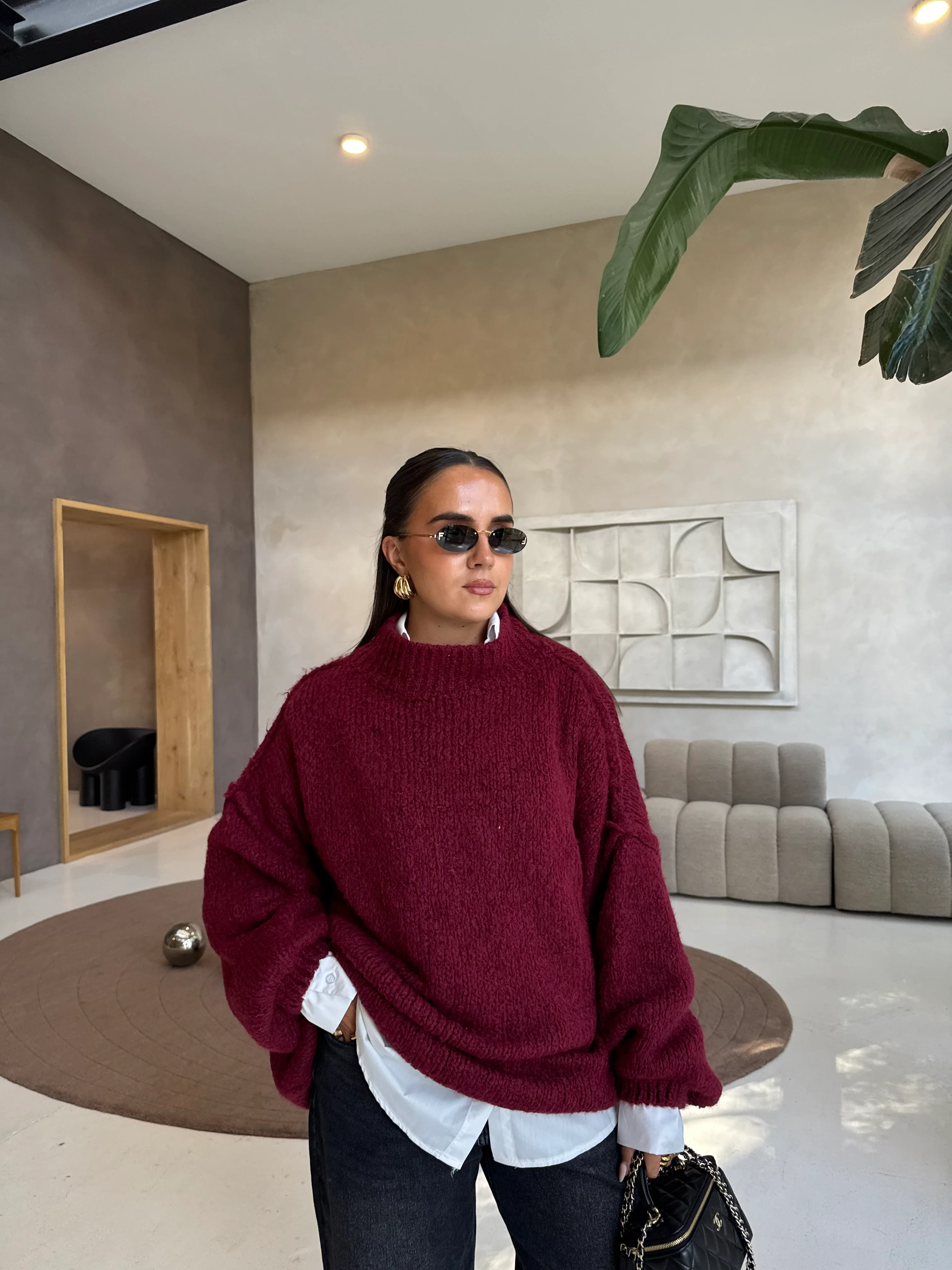 Pull ARGO bordeaux